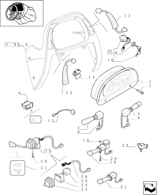 87386187 - рычаг