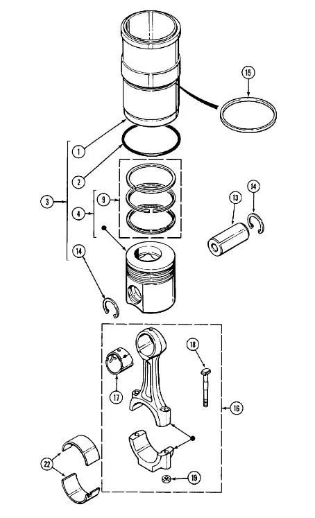 J919937 - гильза цилиндра